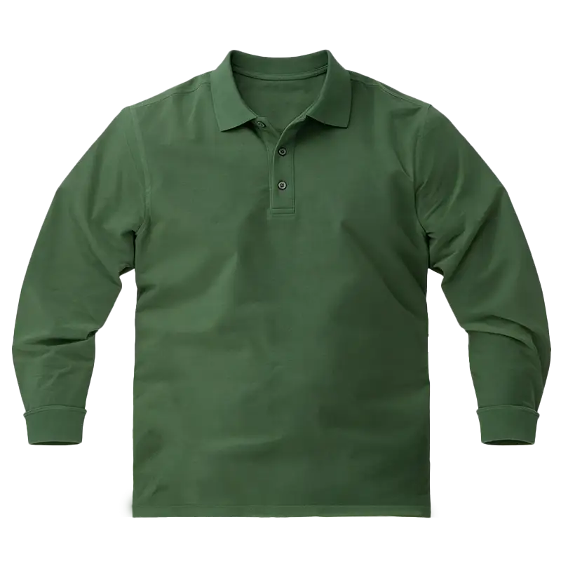 Multi-scenario Commuting Comfort Long-Sleeved Polo Shirt 1