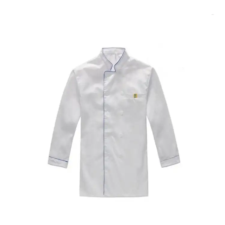 Classic Double-Breasted Design Restaurant Kitchen Chef Uniform 1