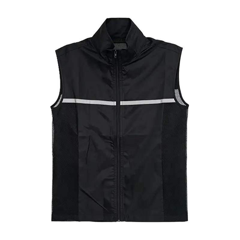 Breathable mesh high-visibility reflective vest suitable for road patrol officers 1